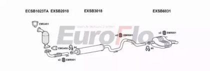 Система выпуска ОГ EuroFlo SB9320 2001B